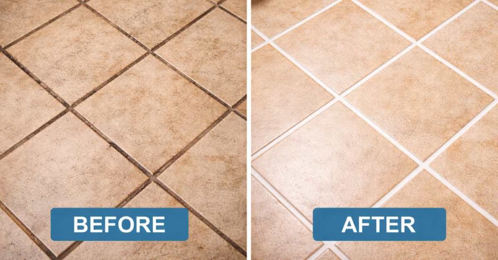 Grout restored